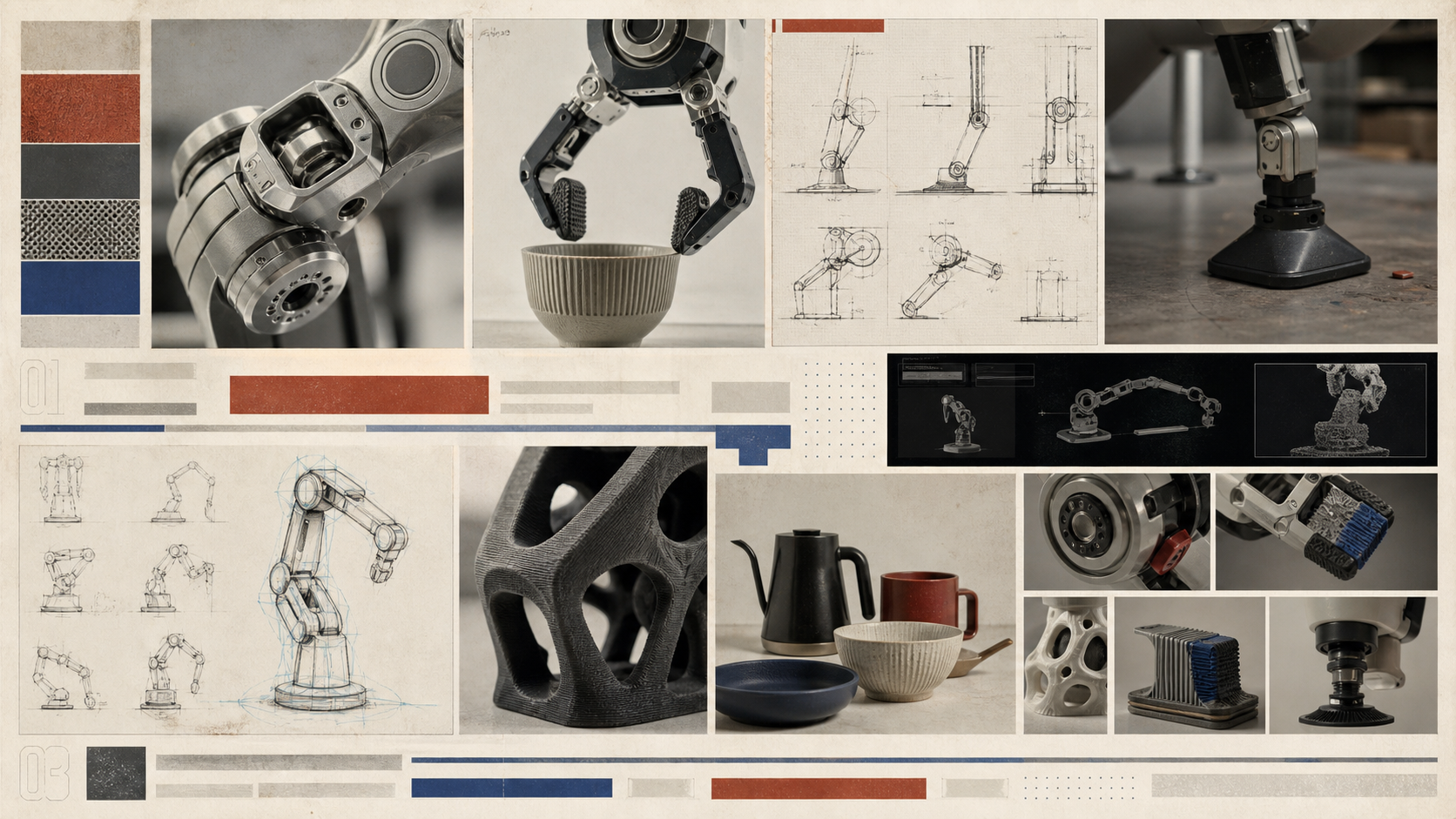 Material atlas design study