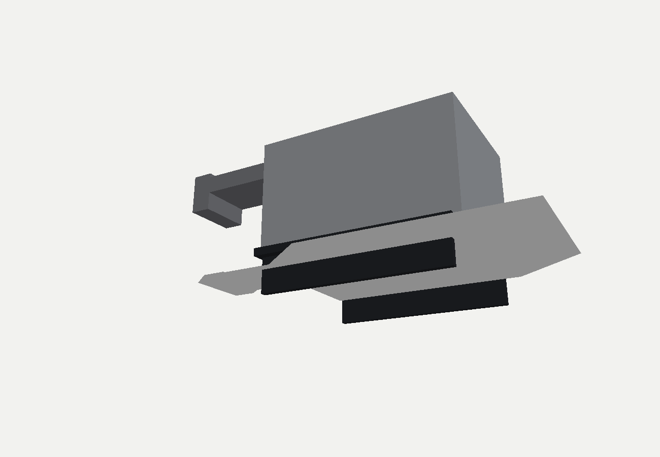 W1 underside and keel render